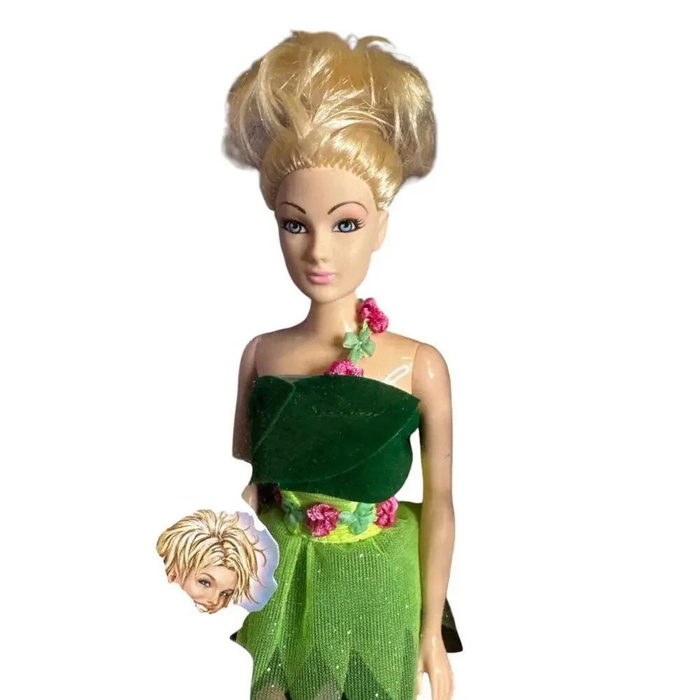 Barbie Disney’s Peter Pan the Motion Picture Event Tinker Bell Vinyl Doll ~ Univ